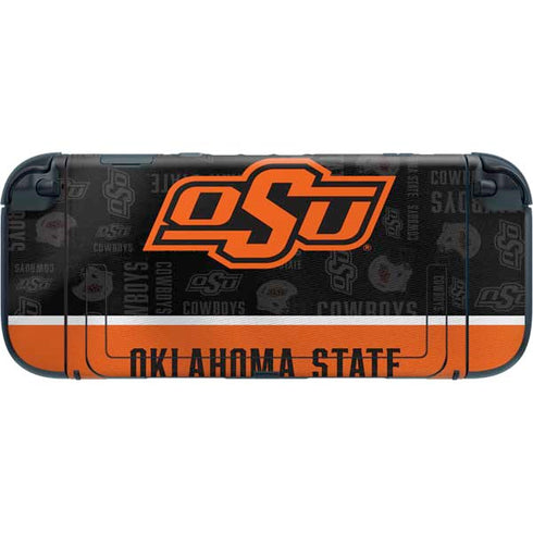 Oklahoma State University Split Jersey Nintendo Switch 2 (2025) with Joy-Con Skin